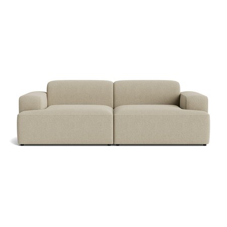 Madrid 3 personers sofa - Nordic Mørk Beige - 238x101x75 - Sofa, 3 personers sofa