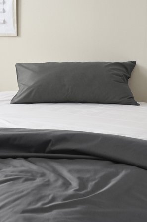 Jotex - Putetrekk 50x90 Cm Økologisk Grå - ZACK - Kjøp Putevar hos Jotex