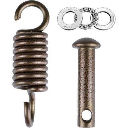 Hammock Chair Ultimate Hanging Kit - Egg Hammock Chair Spring Pin Plug Hardware- 500lb Hammock Chair Hanging Kit{DB}