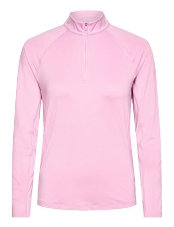 W You-V Solid 1/4 Zip PUMA Golf Pink