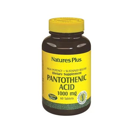Natures Plus Acido Pantotenico 60 Tavolette