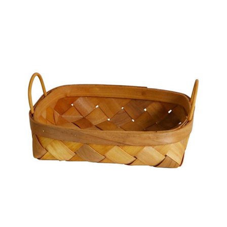 Köksförvaringskorg Trä Handvävda korgar 4-L 4-L