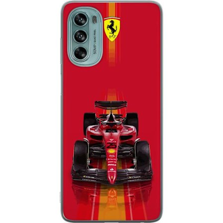 Yhteensopiva Puhelinkuori Motorola Motorola Moto G62 5G Ferrari Formula 1 -auto ikonisessa punaisessa muotoilussa urheilullisella tarkkuudella