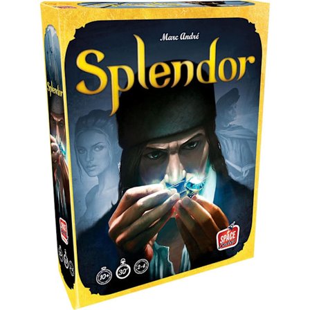 Space Cowboys UNBOX NU | Splendor | Brettspill | Alder 10+ | 2 til 4 spillere | 30 minutters spilletid