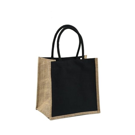 Blank Sack Tote Handväska SVART M M