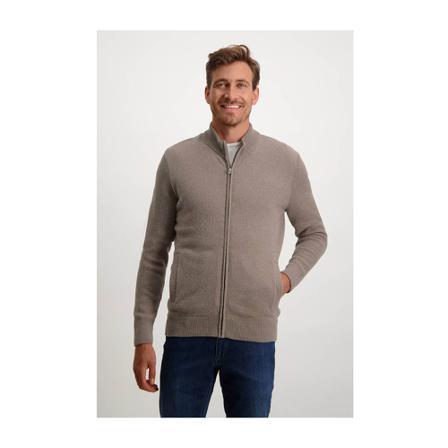 State of Art Zip-through , Bruin , Heren , Maat: 3XL Hoodies & sweatvesten