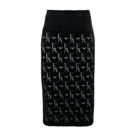 Emporio Armani Pencil Skirts Sort, Dame