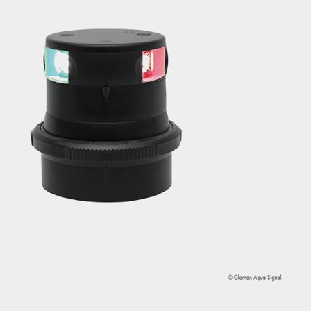 Lanterna Aqua Signal 34 LED 3-Färg Quickfit fäste Svart