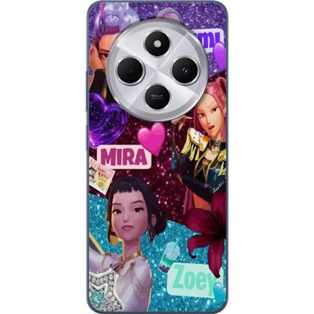 Kompatibelt Mobilskal till Xiaomi Xiaomi Redmi 14C Borussia Dortmund BVB 09 emblem i gul och svart grafisk design för fotbollsfans och sportinspirera