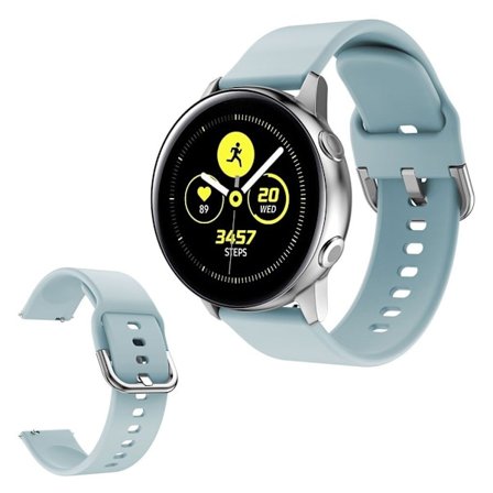 Samsung Galaxy Watch Active 2 - 40mm silicone watch band - Baby Blue