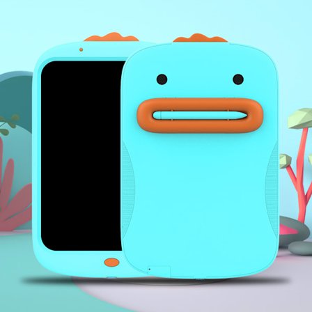 1 pakke LCD-skrivetavle til børn, 10,1 tommer elektronisk tegneplade til børn, tegnebræt til småbørn, Ho