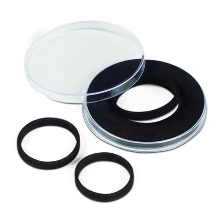 Leuchtturm GRIPS XL runde møntkapsler til mønt Ø 62 mm - 10 stk.