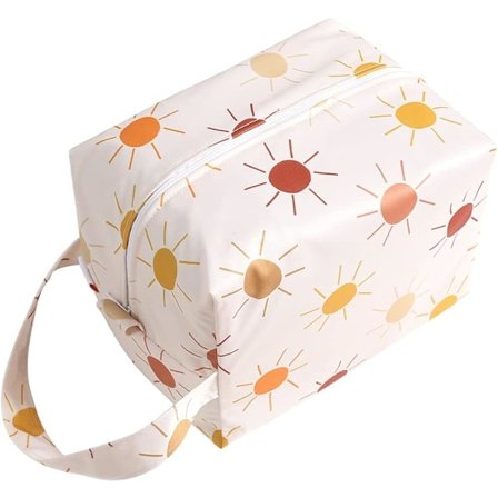 Våta torra påsar för baby tygblöjor - Vattentät pod hängande blöjpåse återanvändbar, tvättbar