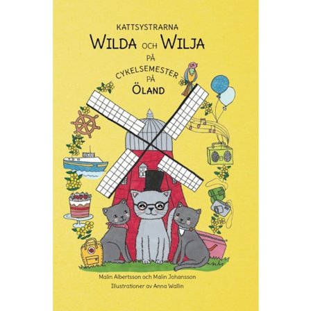 Kattesøstrene Wilda og Wilja på cykelferie på Öland