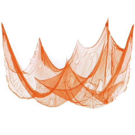 Halloween Koristekangas Oranssi 210x300cm