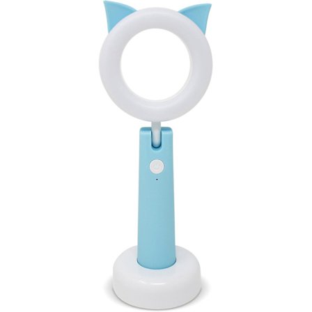 2024, LED-djurlampa för husdjur/nattlampa/ficklampa för barn. Justerbar bordslampa. Boklampa för läsning eller studier med 3 lägen, dimmer, USB