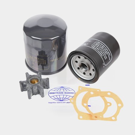 Kit di manutenzione Orbitrade 21189380, per Volvo Penta D1-13, D1-20, MD2010, MD2020 (non compatibile con il nuovo supporto 22444100)