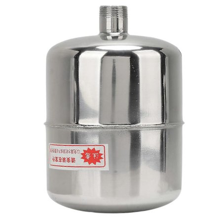 2L Trykbeholder i rustfrit stål til vandpumpe - Lækagefrit kraftigt tilbehør