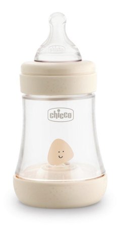 Chicco Perfect 5 Biberon 150 ml Beige - Flusso LENTO