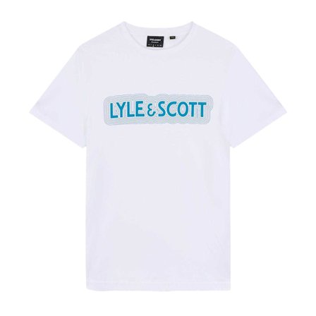 Lyle & Scott Vibrations T-shirt för män XS Vit