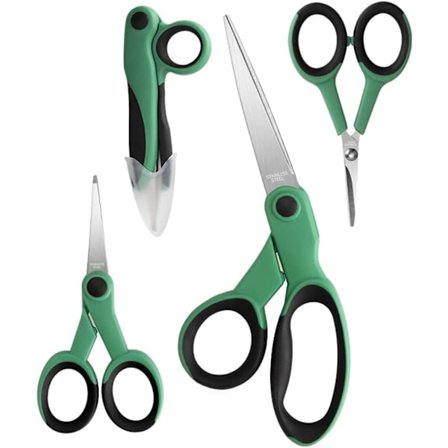 Håndverkssaks Skarpe kniver Stoff Saks Gummi Mykt grep Håndtak Mu