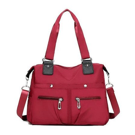 Chic Enkel Axelväska Dragkedja Mjuk Gåva