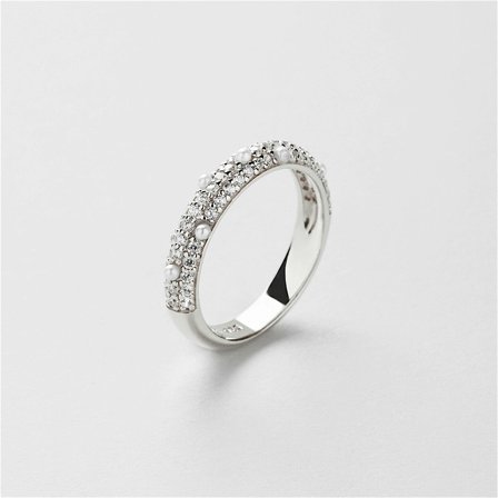 Pearl Donut Ring