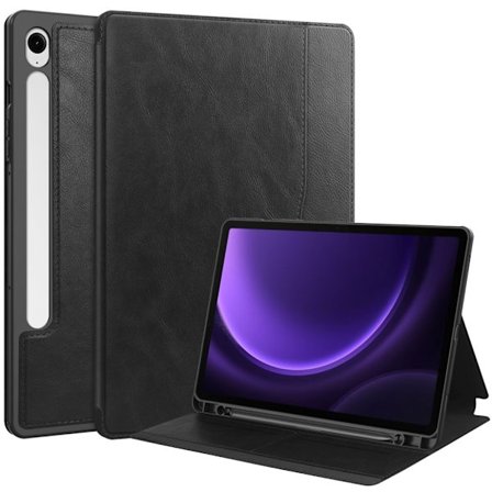 Samsung Galaxy Tab S9 FE / S10 FE Cover with pen compartment - Black