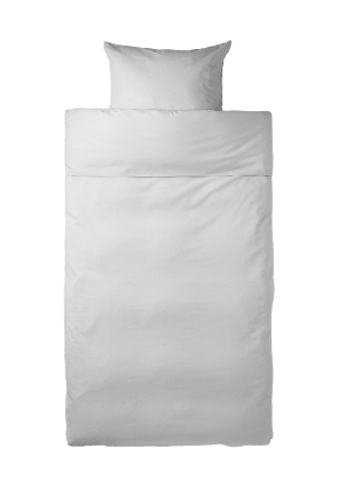 Åhléns Home Bäddset INES 150x210 cm Sängkläder Grå