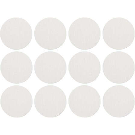 PIAO Halkskydd för dusch och badkar, set om 12, duschinlägg, badkarsinlägg, transparent, självhäftande, badkarsmatta, halkfri, lätt (FMY)