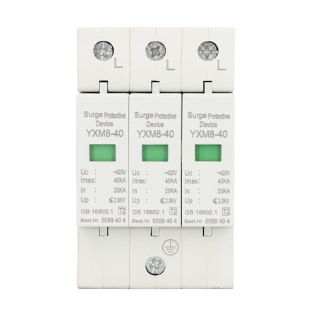 Overspenningsvern 3P 40KA 420V Overspenningsvern Begrenser Beskyttelse for sikkerhet