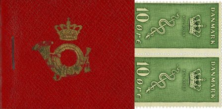 Danmark 1929 - Frimærkehæfte AFA D - Postfrisk