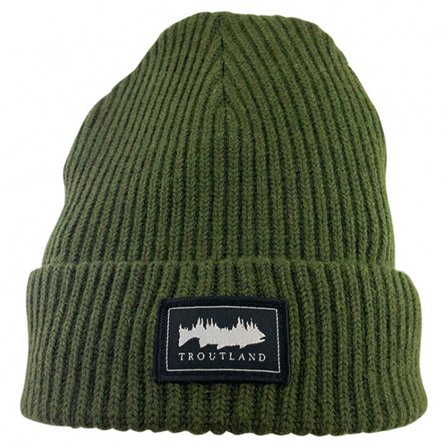 Troutland Wool Beanie - Green