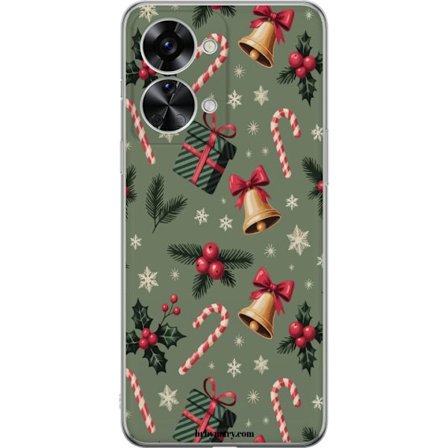 OnePlus Nord 2T Gjennomsiktig deksel Inter Milano logo - svart blå gull design for Serie A-fans og italiensk fotballklassiker,