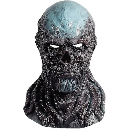Stranger Things 4 Mask - Vecna Figur Cosplay Ansiktsöverdrag Mjuk Latex Huvudbonad Halloween Klä Upp Kostym Rekvisita Fest Dekoration