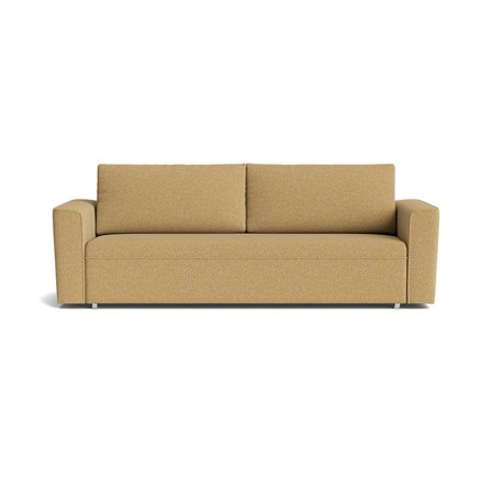Izola 3 personers sovesofa, opbevaring - Puente Gul - 242x97x88 - Sofa, sovesofa