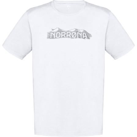 Norrøna Men's /29 Cotton Range T-shirt Men short-sleeved sweaters White S