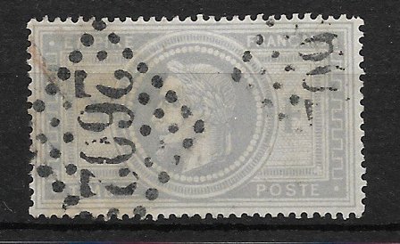 Frankrig 1863 - AFA 32 - Stemplet