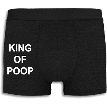 Boxershorts - King of poop