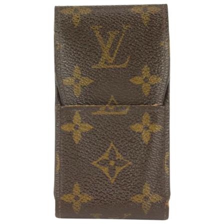 Louis Vuitton Vintage, Pre-owned Canvas louis-vuitton-bags Bruin, Dames, Maat:ONE Size