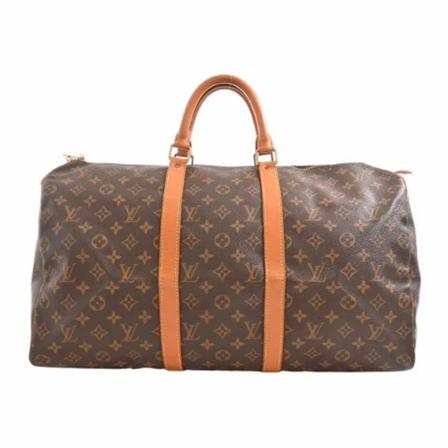 Louis Vuitton Vintage, Pre-owned Canvas travel-bags Bruin, Dames, Maat:ONE Size