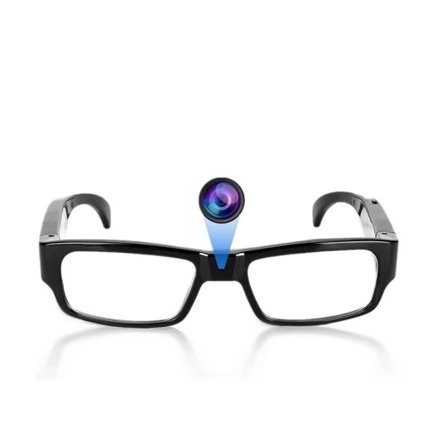 Briller Kamera HD 1080p Videokamera Bærbart Bærbart Mini videokamera Action Kamera for filming HD videokamera for kjøring