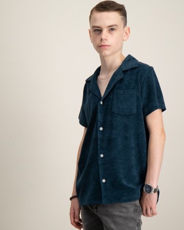 Nikben Terry Bowling Blå Skjortor Kille - Kids Brand Store