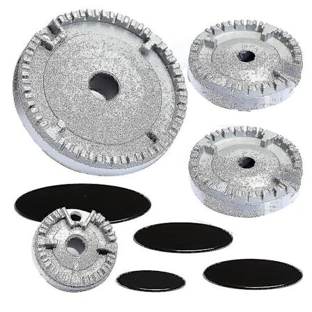 Spishäll Hat Set Spishäll Lock Uppgraderad, Ugnsgasspis Krona Lock, Gasspis Lock Passar Gasspis Brännare