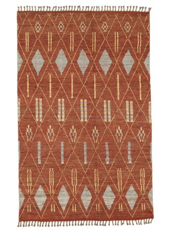 Berber Colourful Rug 187X295 Wool, Afghanistan