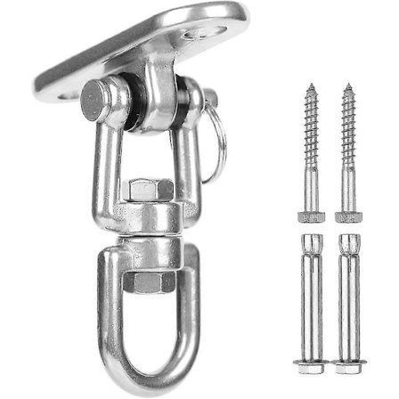 Kraftiga Gungfästen, Rostfritt Stål 450kg Last Gungkrokar