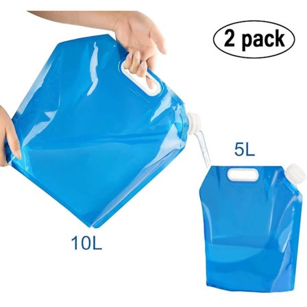 Resbar resbar hopfällbar bärbar dricksvattenförvaringsväska 2 Pie