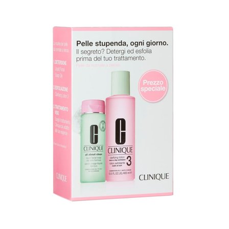 Clinique Sistema 3 Fasi Clarifying Lotion 3 - Cofanetto Detergente