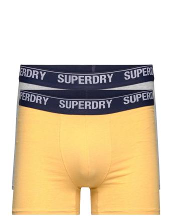 Boxer Multi Double Pack Yellow Superdry