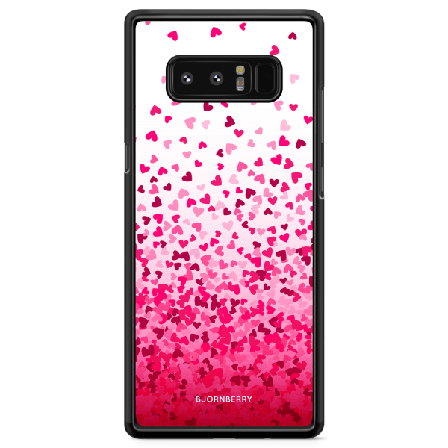 Bjornberry Skal Samsung Galaxy Note 8 - Hjärtkonfetti
